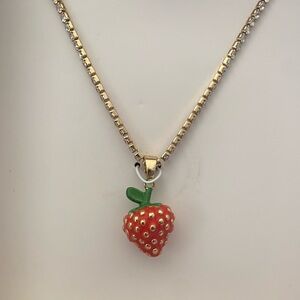 NWT Strawberry Necklace